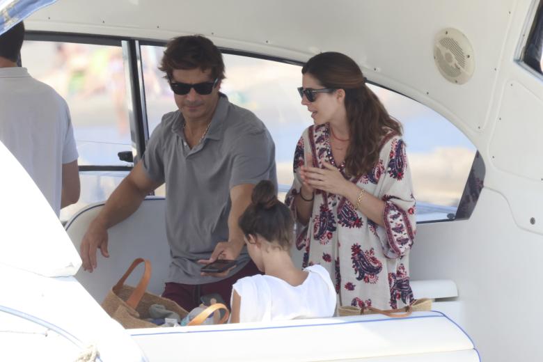 Belen Corsini and Carlos Fitz James in Marbella, 4 agosto 2024