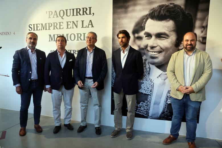 Cayetano Rivera Ordoñez during inauguration exposicion Paquirri in Malaga 07 August 2024