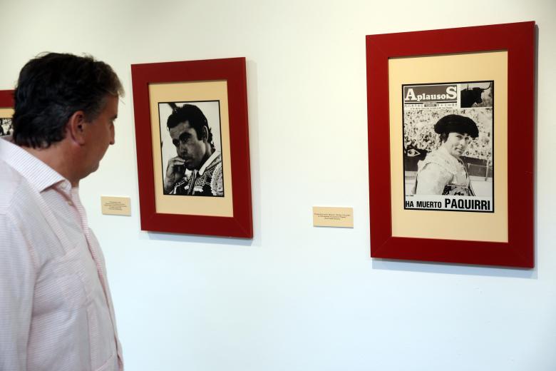 during inauguration exposicion Paquirri in Malaga 07 August 2024