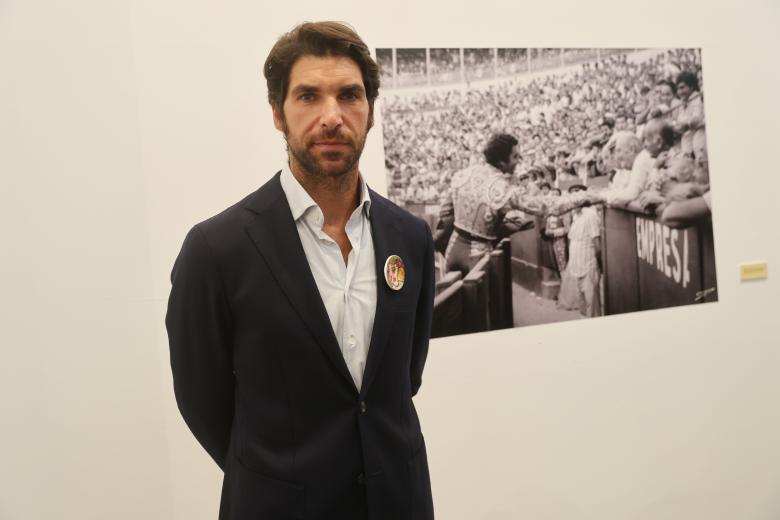 Cayetano Rivera Ordoñez during inauguration exposicion Paquirri in Malaga 07 August 2024
