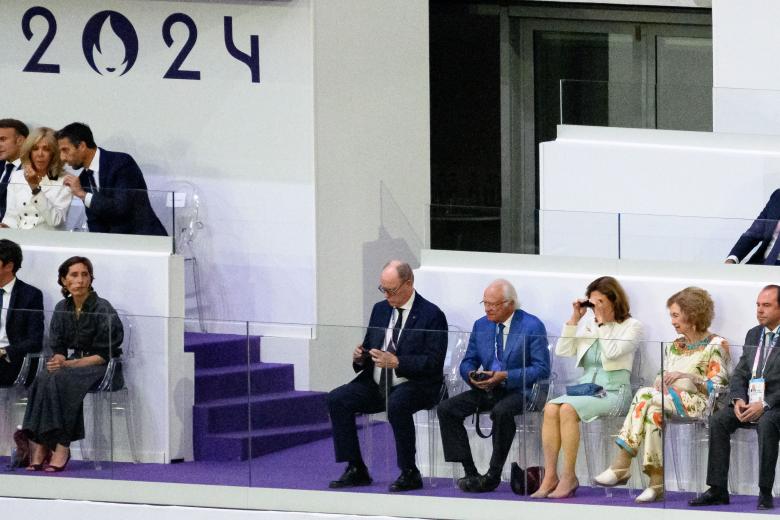 Closing ceremony, during the Olympic Games Paris 2024 - photo :  Michael Baucher / DPPI / Panoramic / SIPA /295184_0005//Credit:Panoramic/SIPA/2408112216 *** Local Caption *** .