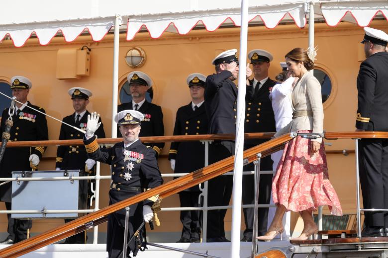 King Frederik and Queen Mary visiting Assens Municipality, Wednesday, August 21, 2024.