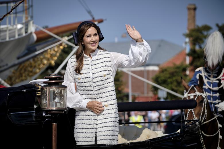 King Frederik X and Queen Mary visit Bornholm Regional Municipality, Monday, August 19, 2024.