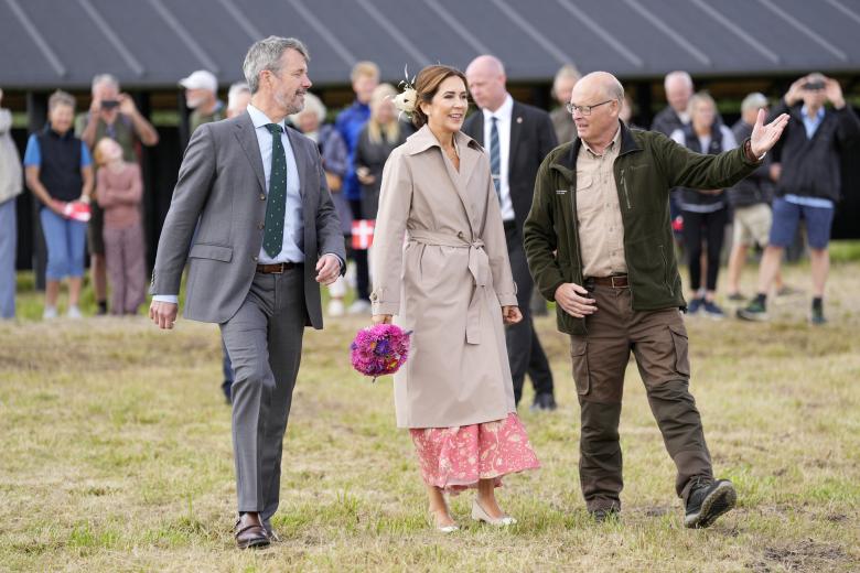 King Frederik and Queen Mary visiting Assens Municipality, Wednesday, August 21, 2024.