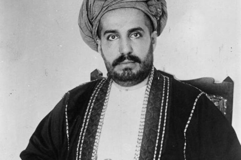 El sultán Khalid ibn Barghash de Zanzíbar