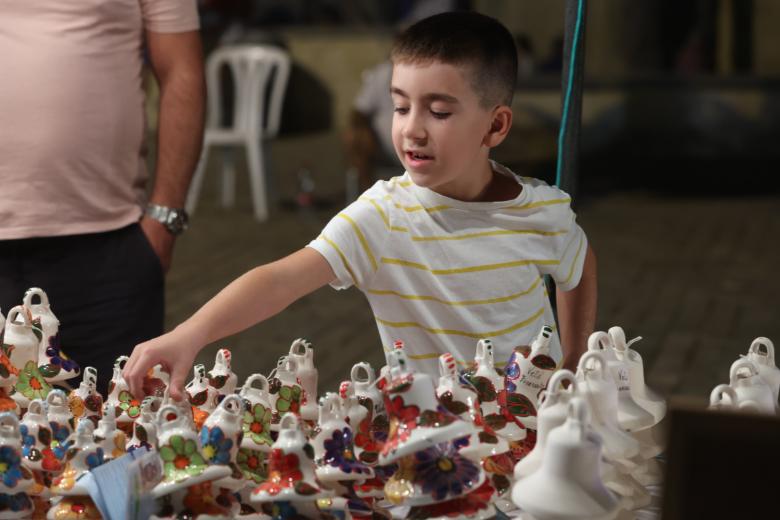 La Velá de la Fuensanta campanitas atracciones puestos ambulantes