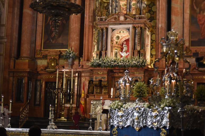 Misa en honor a Ntra. Sra. de la Fuensanta y posterior traslado de la Virgen al Santuario