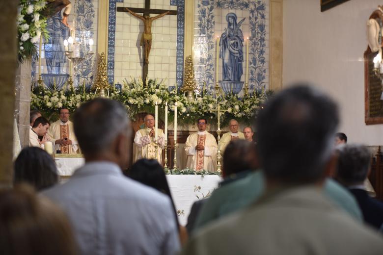 Misa con motivo de la solemnidad de Nra. Sra. de la Fuensanta presidida por el obispo de Córdoba, Demetrio Fernández