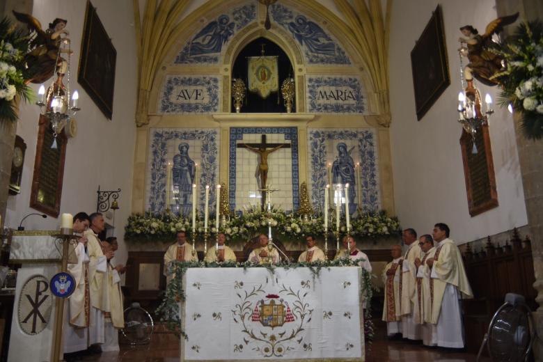 Misa con motivo de la solemnidad de Nra. Sra. de la Fuensanta presidida por el obispo de Córdoba, Demetrio Fernández