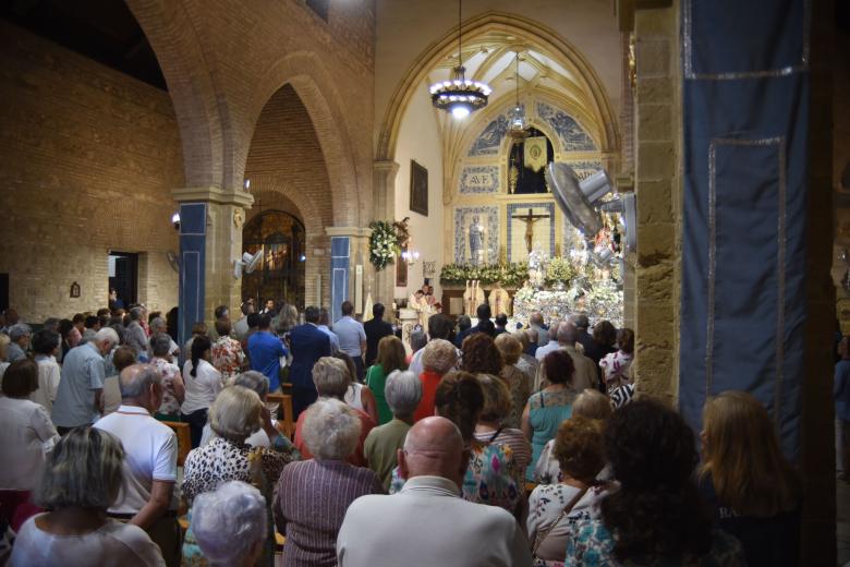 Misa con motivo de la solemnidad de Nra. Sra. de la Fuensanta presidida por el obispo de Córdoba, Demetrio Fernández