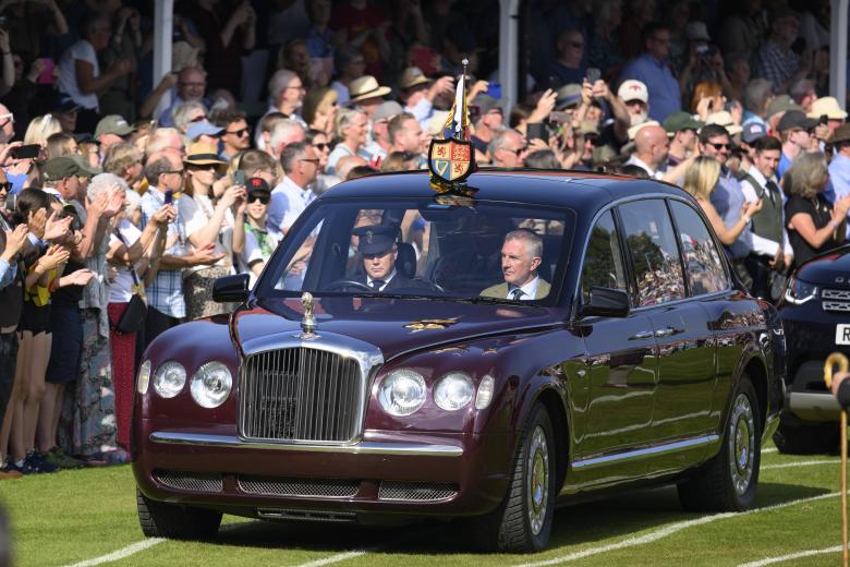 King Charles and Queen Camilla at the Braemar Highland Gathering 2024 Braemar United Kingdom 07 September 2024//ROOKETIM_DSC_6624/Credit:Tim Rooke/SIPA/2409071636 *** Local Caption *** .