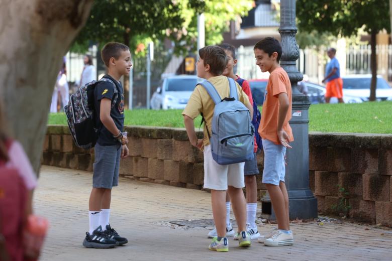 Primer día de clase Vuelta al cole Córdoba 2024