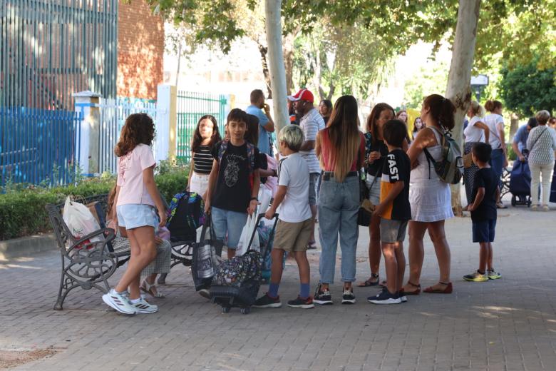 Primer día de clase Vuelta al cole Córdoba 2024