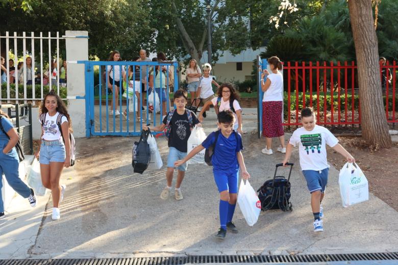 Primer día de clase Vuelta al cole Córdoba 2024