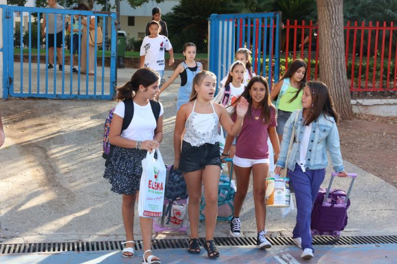 Primer día de clase Vuelta al cole Córdoba 2024