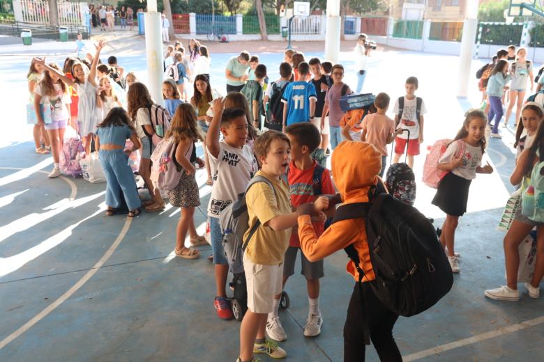 Primer día de clase Vuelta al cole Córdoba 2024