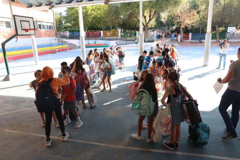 Primer día de clase Vuelta al cole Córdoba 2024