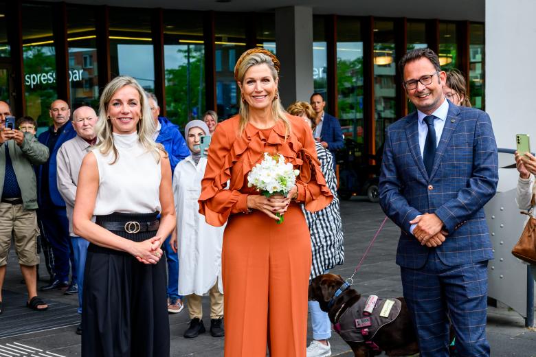 Point de Vue Out
Mandatory Credit: Photo by Shutterstock (14709588o)
Queen Maxima during the opening of outpatient clinic of the Dutch Endometriosis Clinic of the Reiner de Graaf Hospital in Delft.
Queen Maxima opens part of Reiner de Graaf Hospital, Delft, The Netherlands - 10 Sep 2024 *** Local Caption *** .