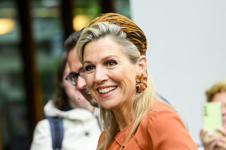 Point de Vue Out
Mandatory Credit: Photo by Shutterstock (14709588o)
Queen Maxima during the opening of outpatient clinic of the Dutch Endometriosis Clinic of the Reiner de Graaf Hospital in Delft.
Queen Maxima opens part of Reiner de Graaf Hospital, Delft, The Netherlands - 10 Sep 2024 *** Local Caption *** .