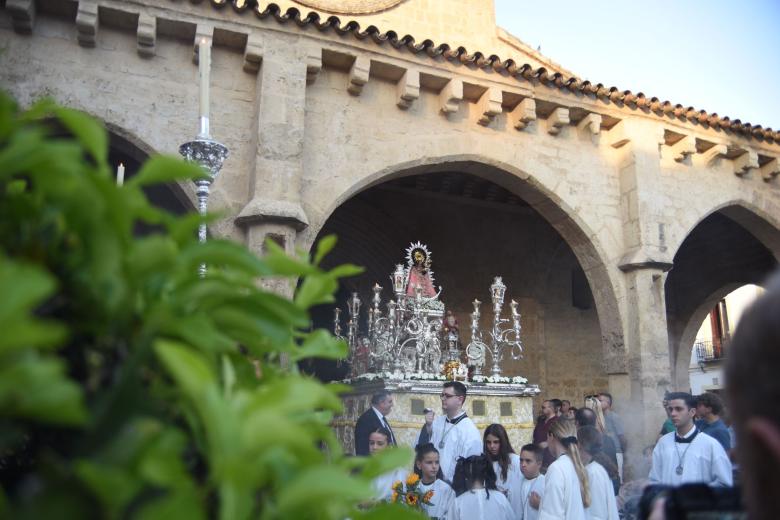 La procesión de la Virgen de Villaviciosa, en imágenes