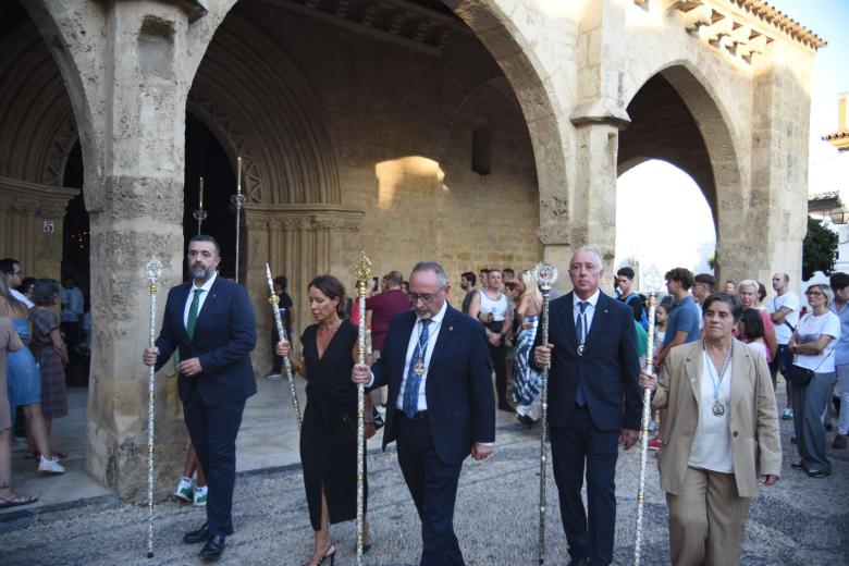 La procesión de la Virgen de Villaviciosa, en imágenes