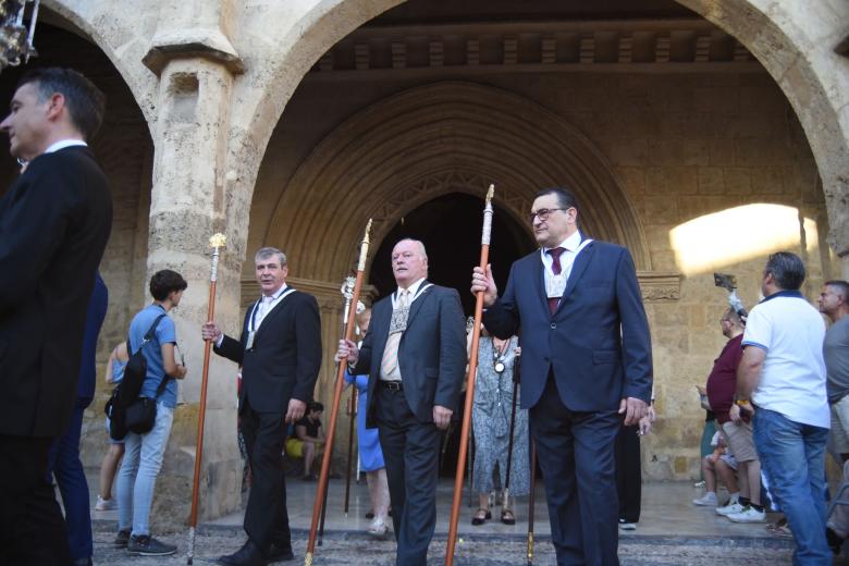 La procesión de la Virgen de Villaviciosa, en imágenes