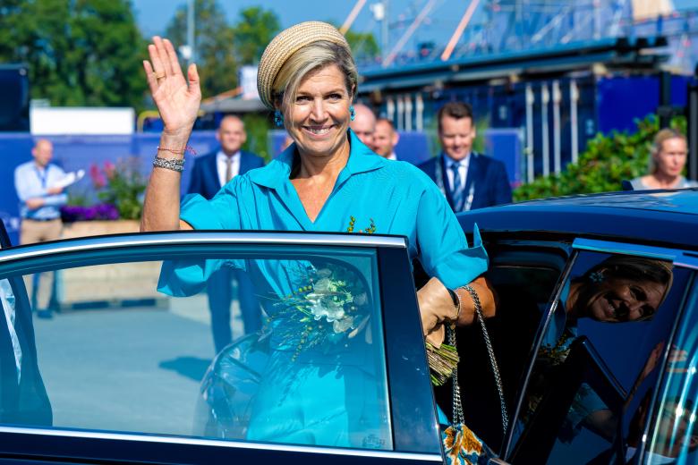 Queen Maxima during a seminar on sustainable building, Dokkum, The Netherlands - 19 Sep 2024