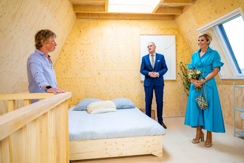 Queen Maxima during a seminar on sustainable building, Dokkum, The Netherlands - 19 Sep 2024