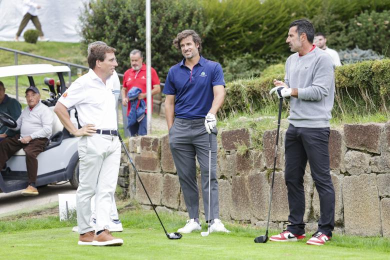 Politician Jose Luis Martinez -almeida
 during the XXIII Charity Golf Tournament Clínica Menorca Foundation in Madrid. September 19 2024