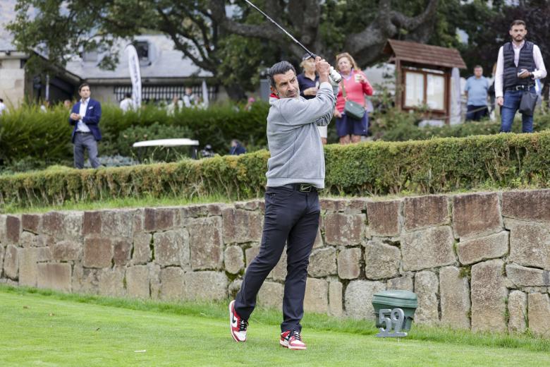 during the XXIII Charity Golf Tournament Clínica Menorca Foundation in Madrid. September 19 2024