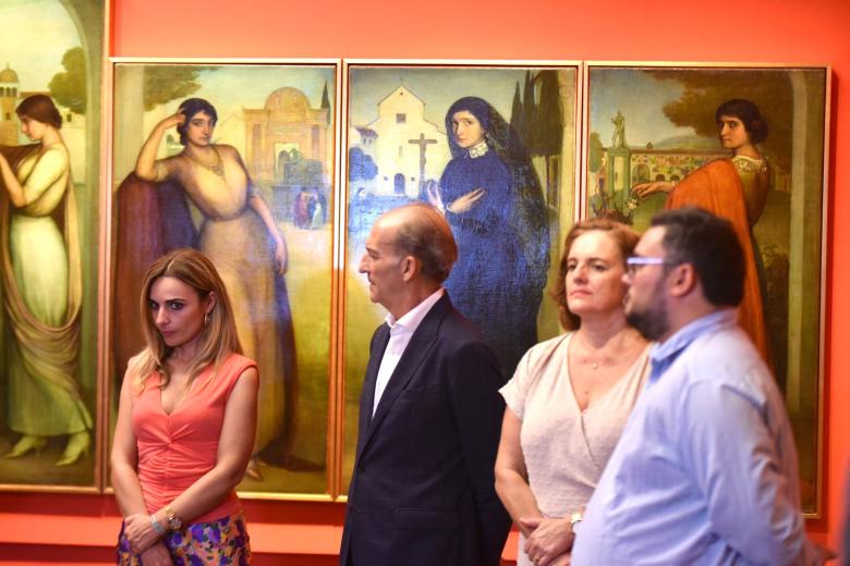 Inauguración de la muestra ‘Romero de Torres, pintor de la Modernidad. Diálogo con la Colección Telefónica’