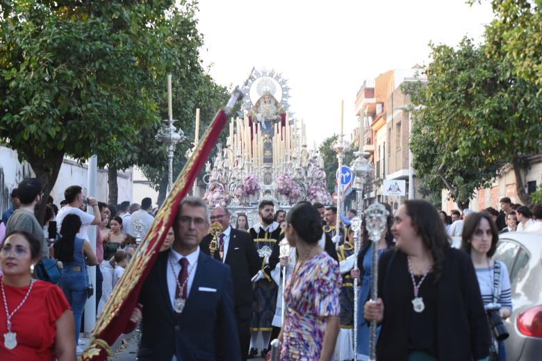 La procesión de la Virgen del Rayo, en imágenes