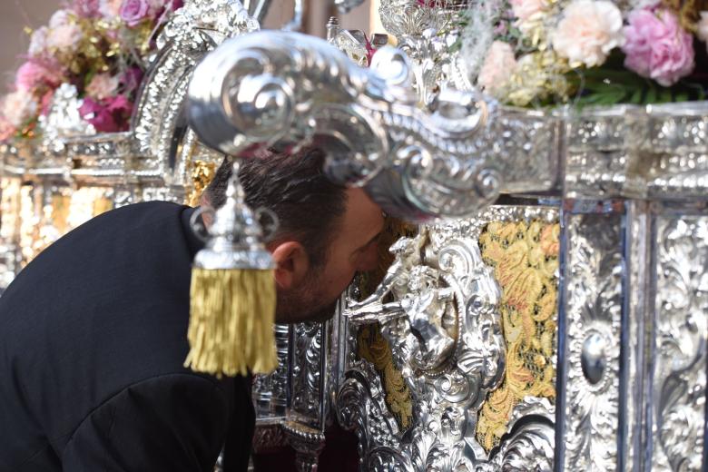 La procesión de la Virgen del Rayo, en imágenes