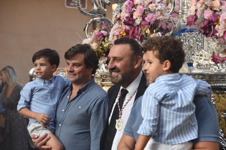 La procesión de la Virgen del Rayo, en imágenes