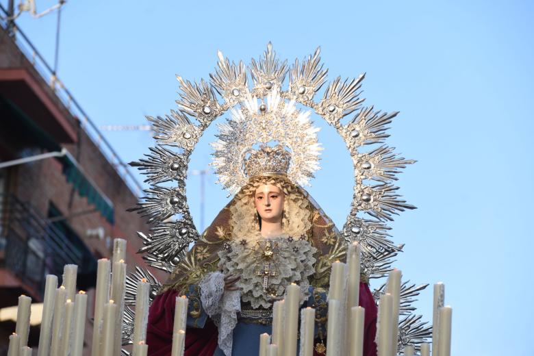 La procesión de la Virgen del Rayo, en imágenes