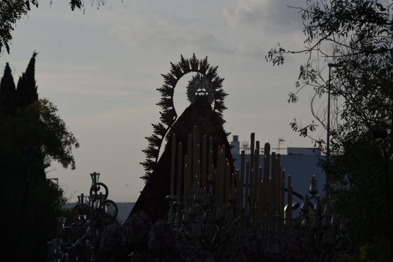 La procesión de la Virgen del Rayo, en imágenes