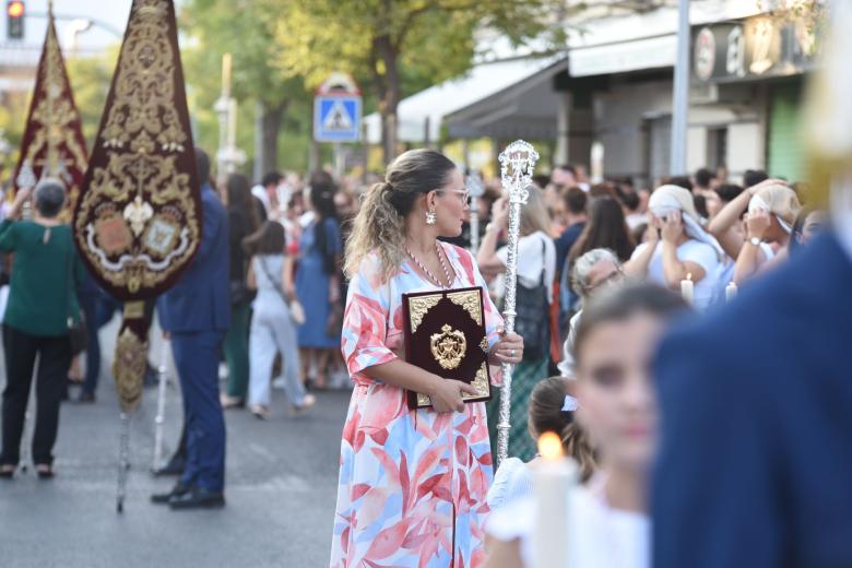 La procesión de la Virgen del Rayo, en imágenes