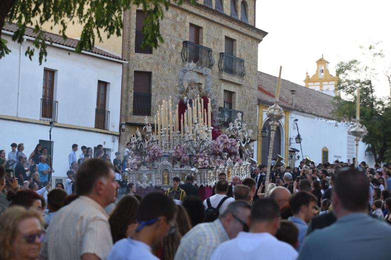 La procesión de la Virgen del Rayo, en imágenes