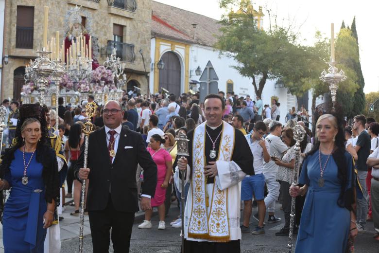 La procesión de la Virgen del Rayo, en imágenes