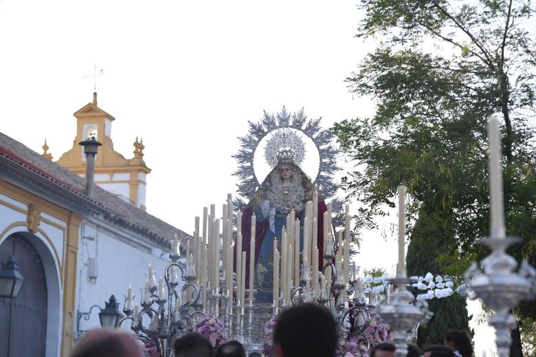 La procesión de la Virgen del Rayo, en imágenes