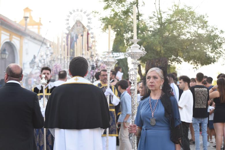 La procesión de la Virgen del Rayo, en imágenes