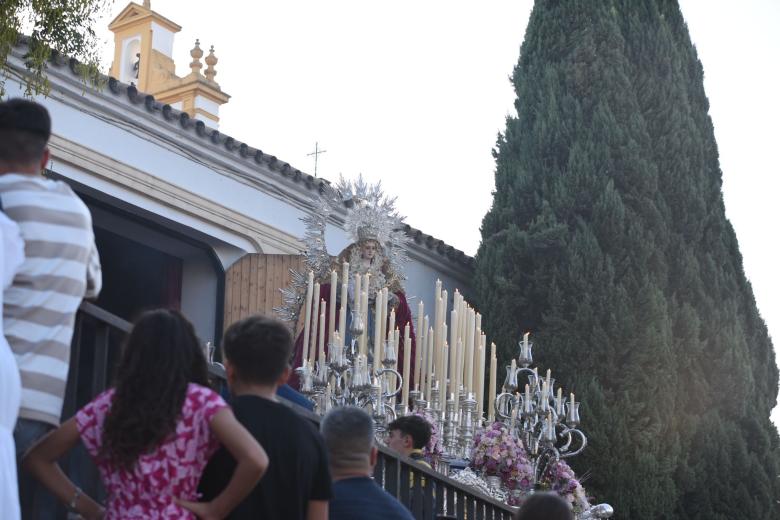 La procesión de la Virgen del Rayo, en imágenes