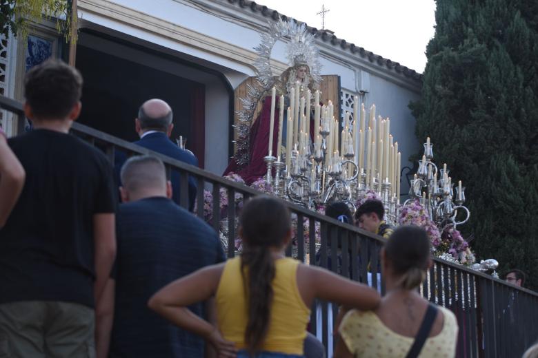 La procesión de la Virgen del Rayo, en imágenes