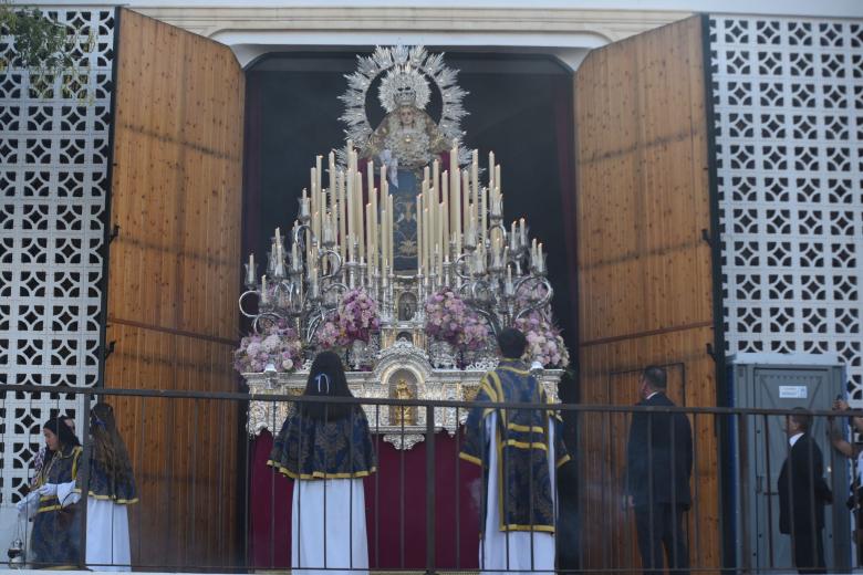 La procesión de la Virgen del Rayo, en imágenes