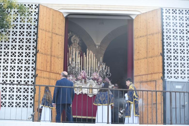 La procesión de la Virgen del Rayo, en imágenes