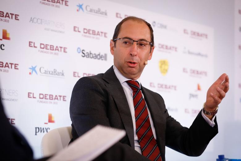 Pablo Martínez-Pina, socio responsable del Sector Financiero en PwC España, en la II Jornada Financiera El Debate