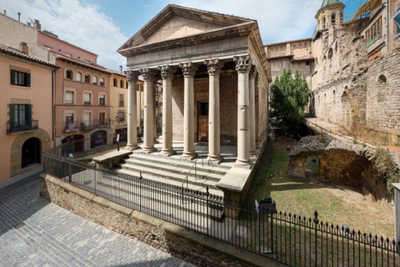 Templo romano de Vic (la antigua Ausa)