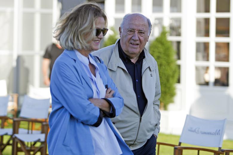 Amancio Ortega y Flora Pérez, en una imagen de archivo