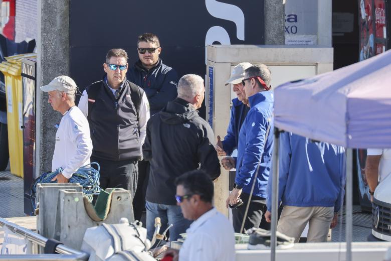 Spanish King Juan Carlos I during the second day of the regatta in Sanxenxo, Galicia. September 28 2024