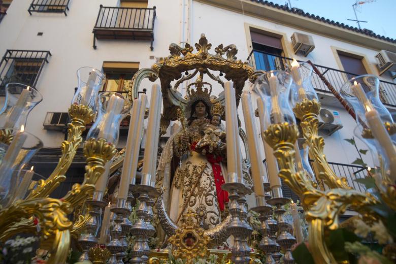 La procesión de la Virgen del Socorro, en imágenes